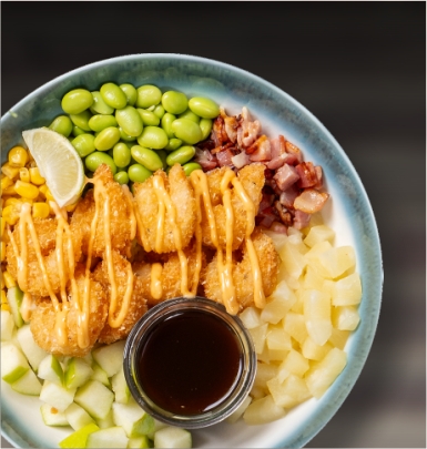 ALOHA SHRIMP BOWL