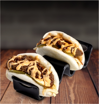 BBQ PULLED PORK BAO BUNS