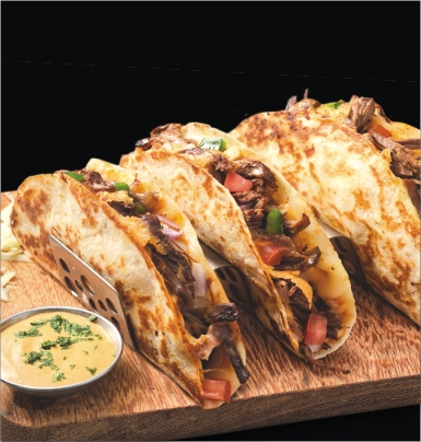 PULLED PORK QUESADILLA DIPPERS